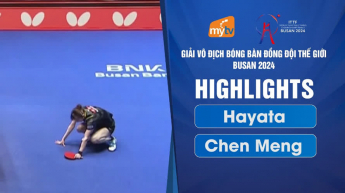 Hayata vs Chen Meng - Phần 2 - ITTF World Team Table Tennis Championships Finals Busan 2024