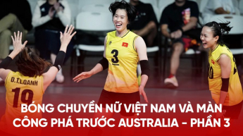 Bóng chuyền nữ Việt Nam và màn công phá trước Australia - Phần 3