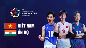 Việt Nam vs Ấn Độ - Giải bóng chuyền nữ ACV Nations Cup