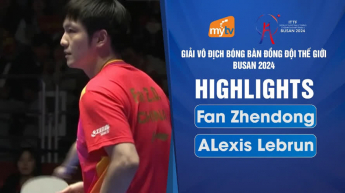 Fan Zhendong vs ALexis Lebrun - ITTF World Team Table Tennis Championships Finals Busan 2024