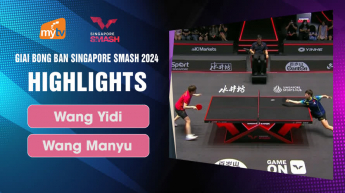 Wang Manyu quá đẳng cấp - Chung kết đơn nữ - WTT Singapore Smash 2024